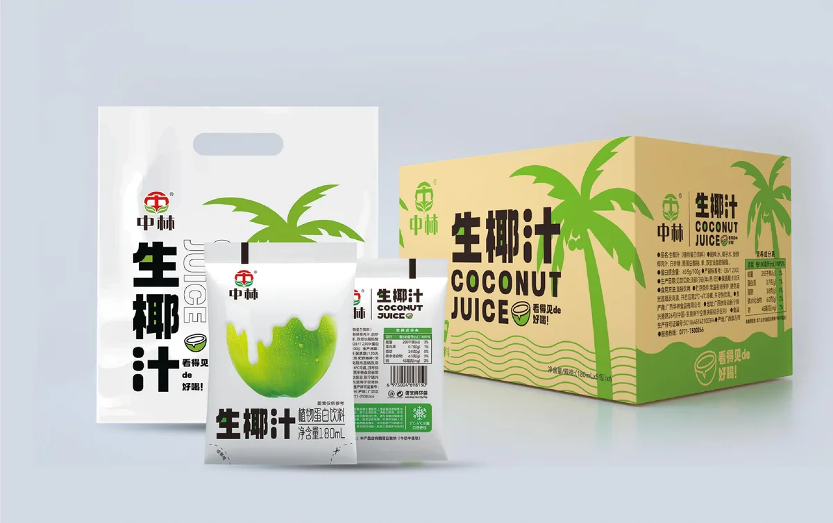 生榨椰汁 180mL