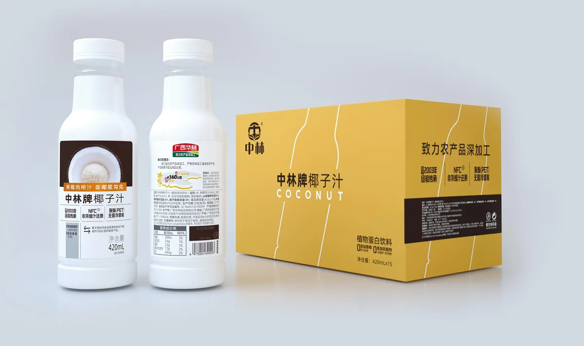 中林牌椰子汁 420mL×15